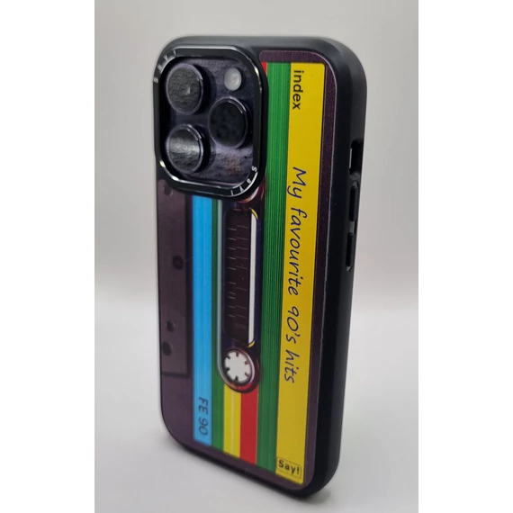 iPhone fekete tok, cassette