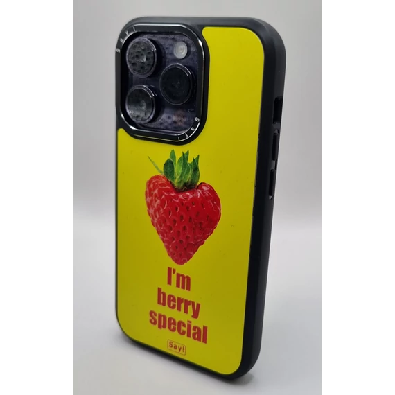 iPhone fekete tok, Strawberry