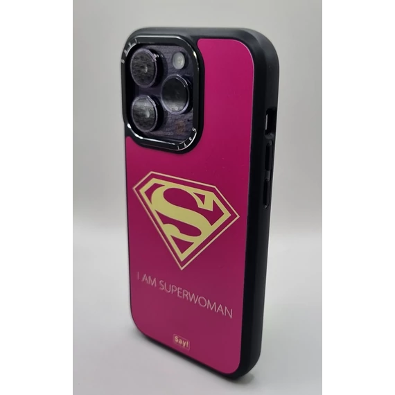 iPhone fekete tok, Superwoman