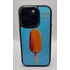 Kép 2/3 - iPhone fekete tok - Ice lolly - 13