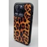 Kép 1/3 - iPhone fekete tok, Leopard