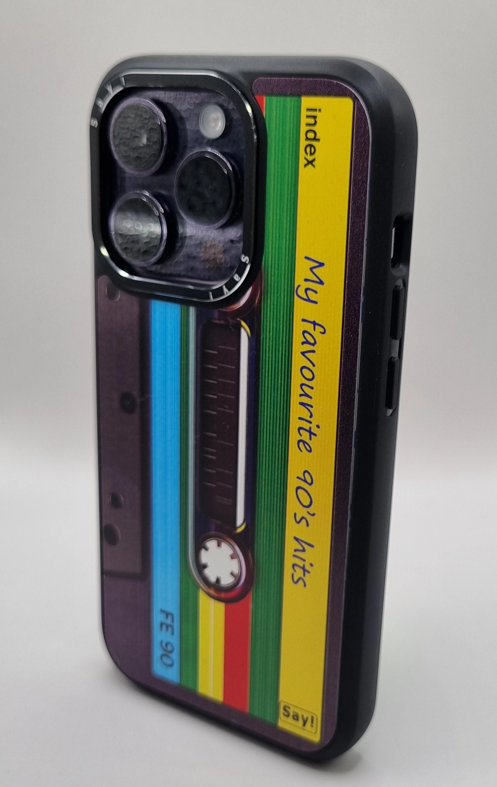 iPhone fekete tok - Cassette - 13
