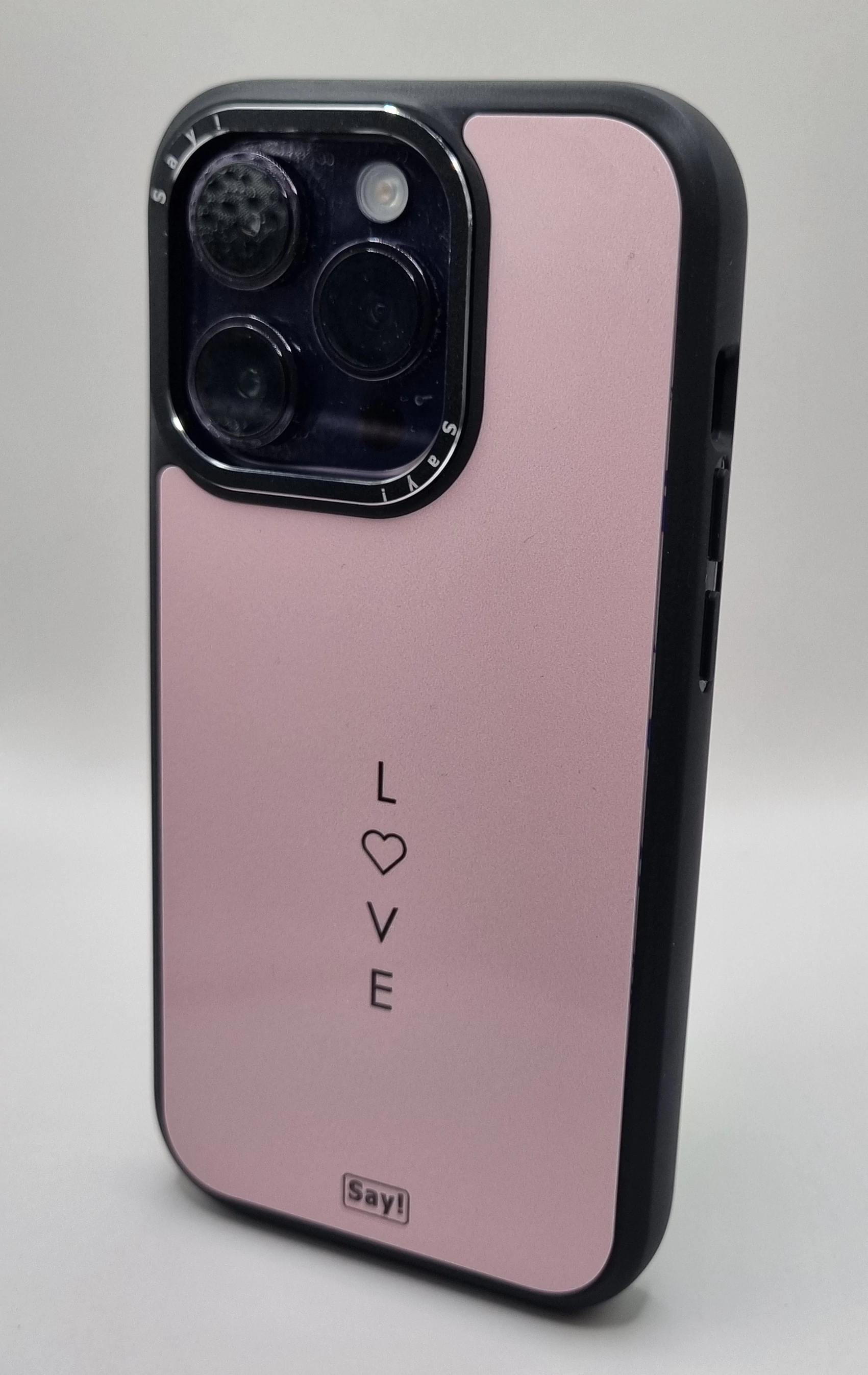 iPhone fekete tok - Love - 13