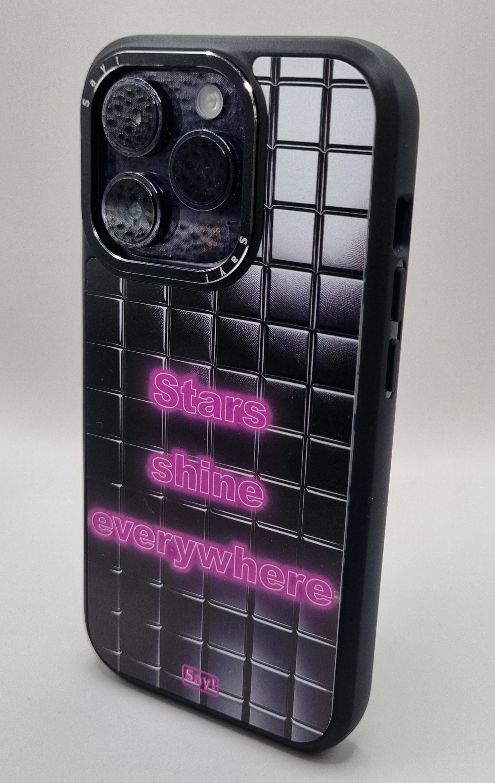iPhone fekete tok - Stars shine - 13